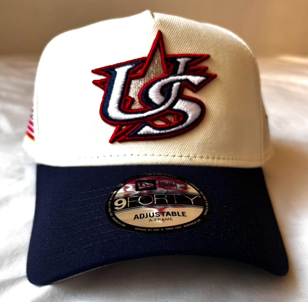 アーロンジャッジ WBC2026 アメリカ代表 公式キャップ サイズ調整可能