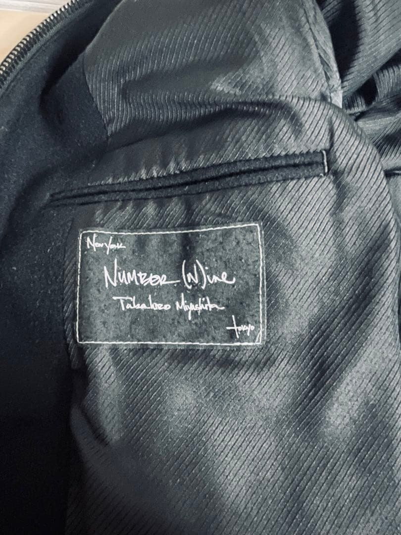 ナンバーナイン 06AW NOIR期 ナポレオン ジャケット オリジナル