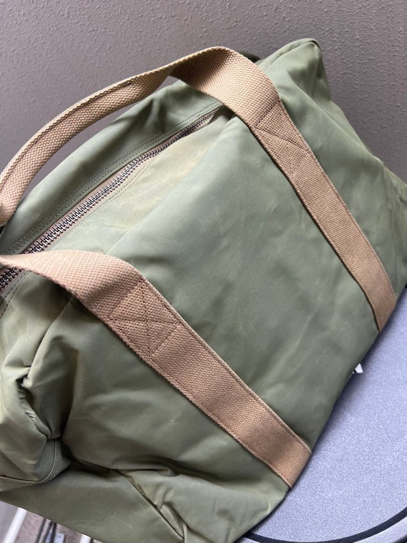 【美品】RRL ダブルアールエル 上質ナイロン ダッフルバッグ