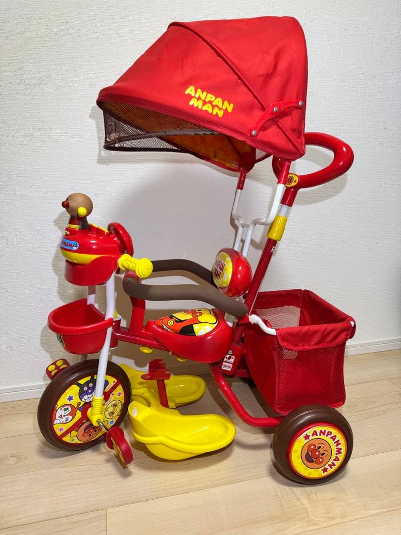 【かぱん】それいけ! アンパンマンデラックス 三輪車