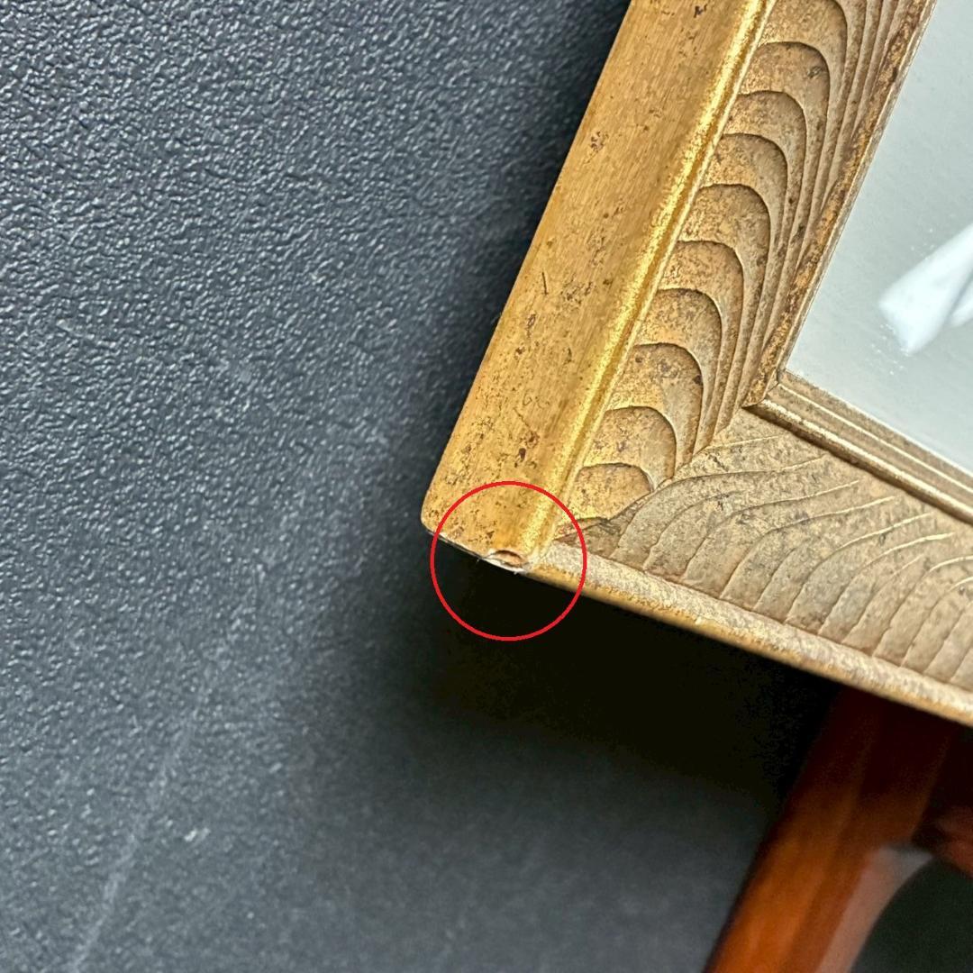 ベルナール・カトラン「黄色いバックの花」リトグラフ 大作 直筆サイン入り 額装