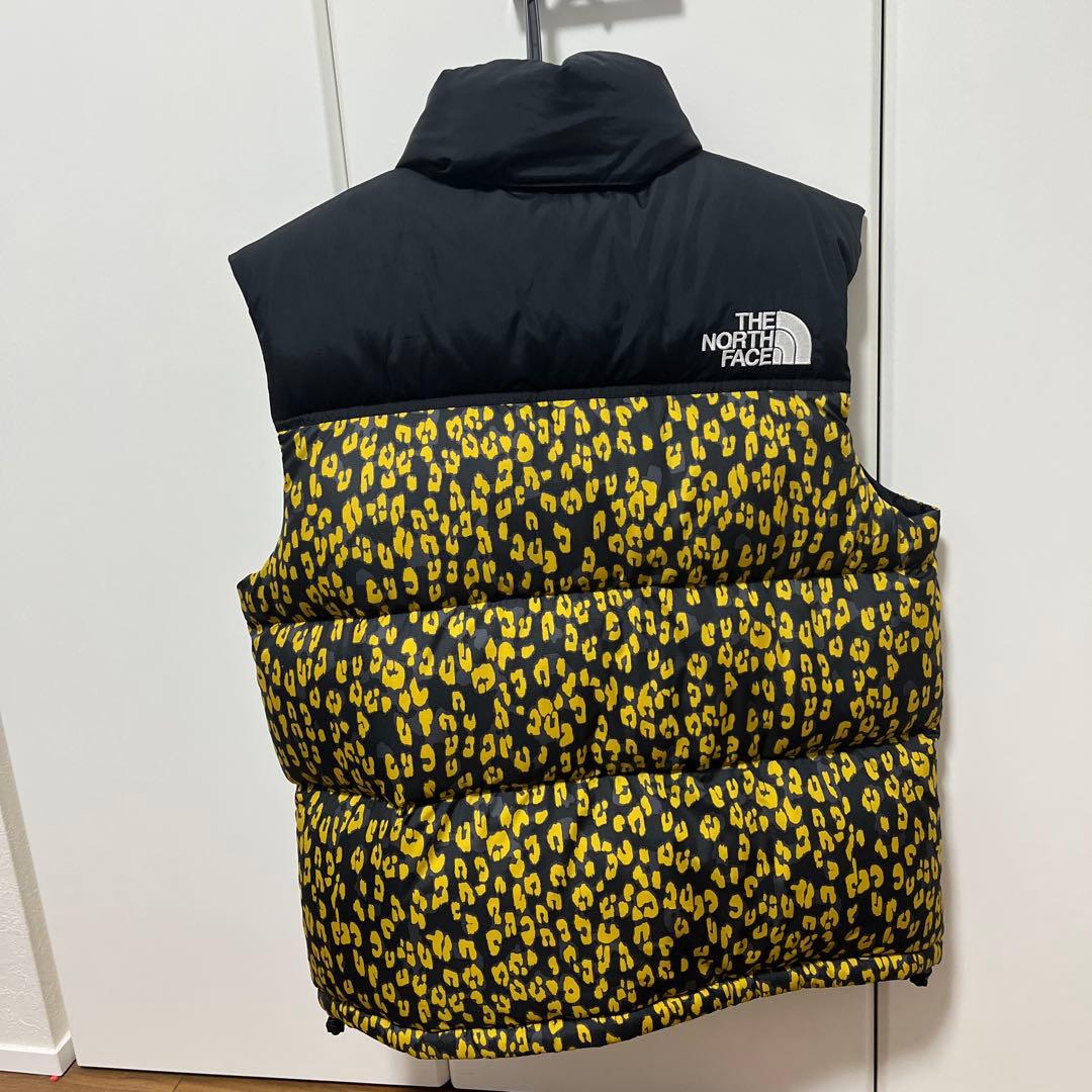 【美和子】取り置き THE NORTH FACE ヒョウ柄ダウンベスト