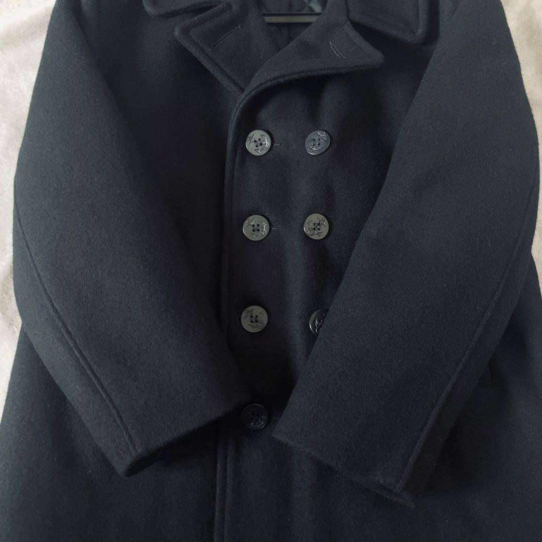 ショット ピーコート 740N USA製　　超希少46サイズ ウール 黒 美品