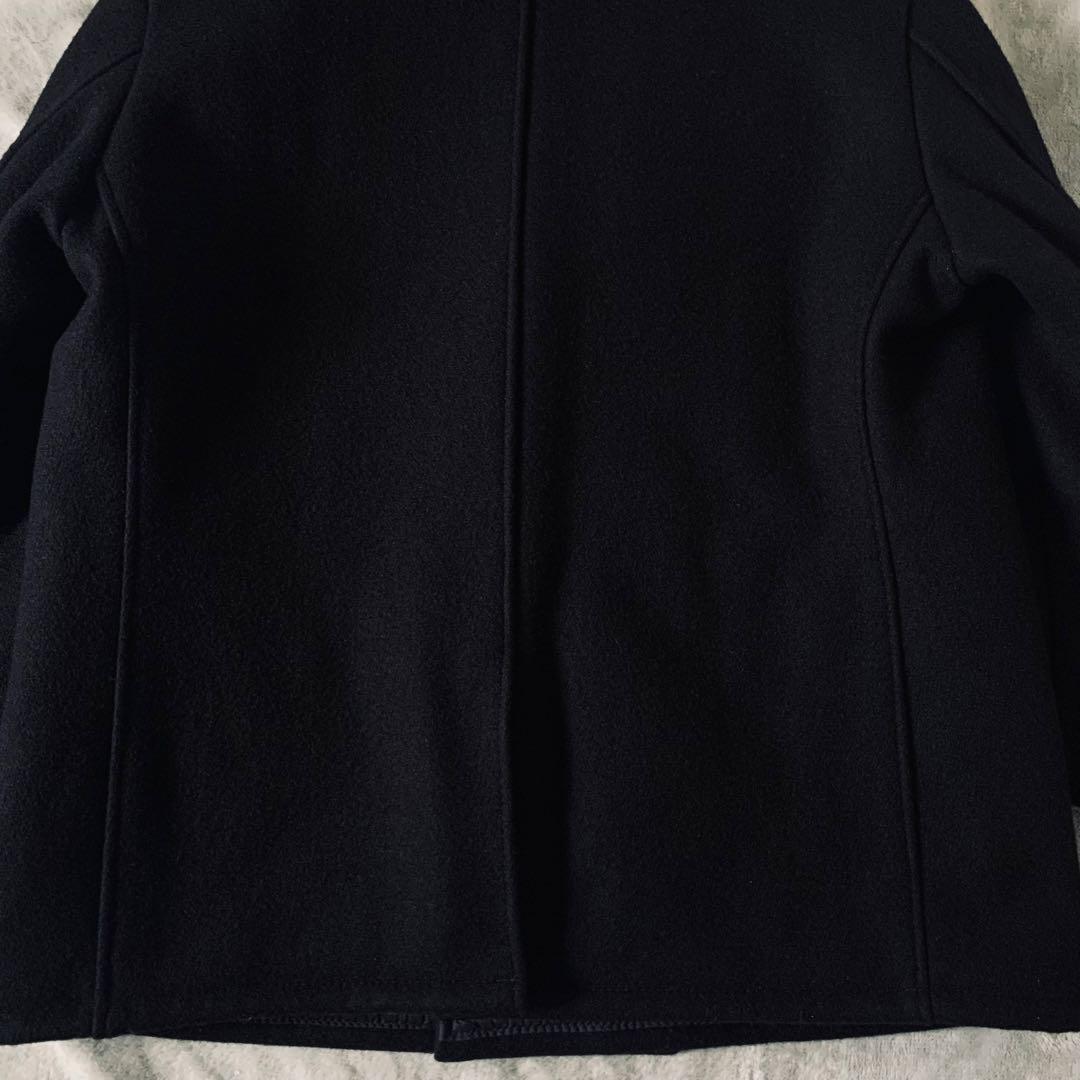 ショット ピーコート 740N USA製　　超希少46サイズ ウール 黒 美品