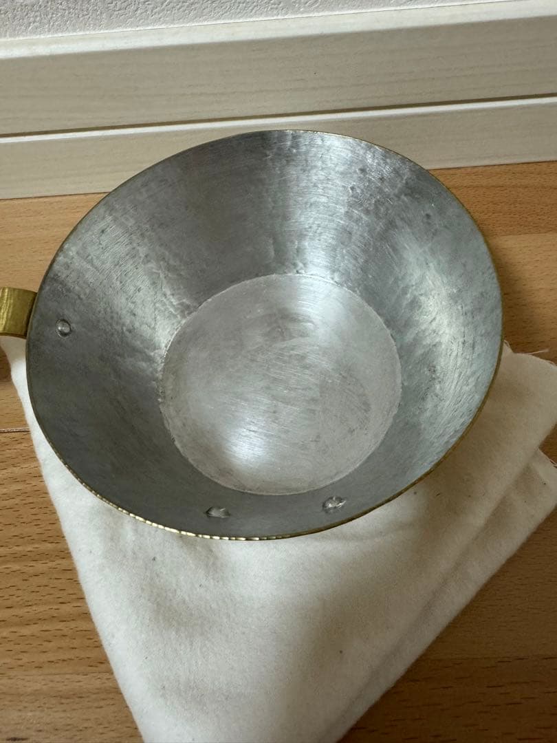 モアイ　真鍮シェラカップ