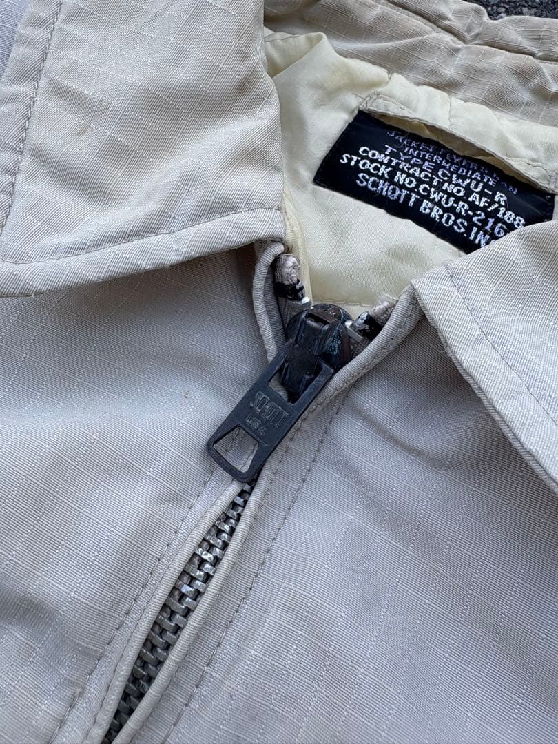 こ*ー様 90s Schott CWU-R フライトジャケット ma-1 XL