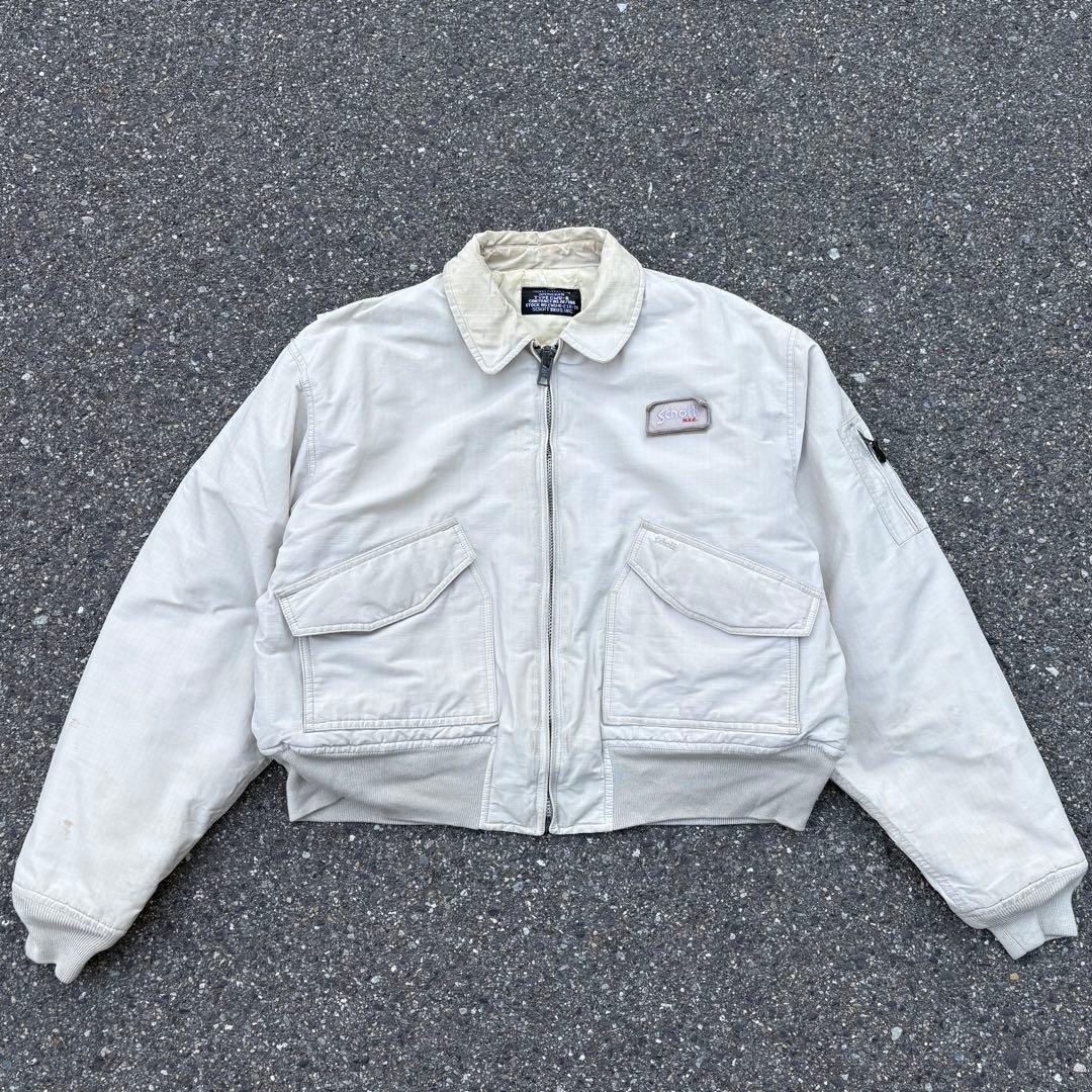 こ*ー様 90s Schott CWU-R フライトジャケット ma-1 XL