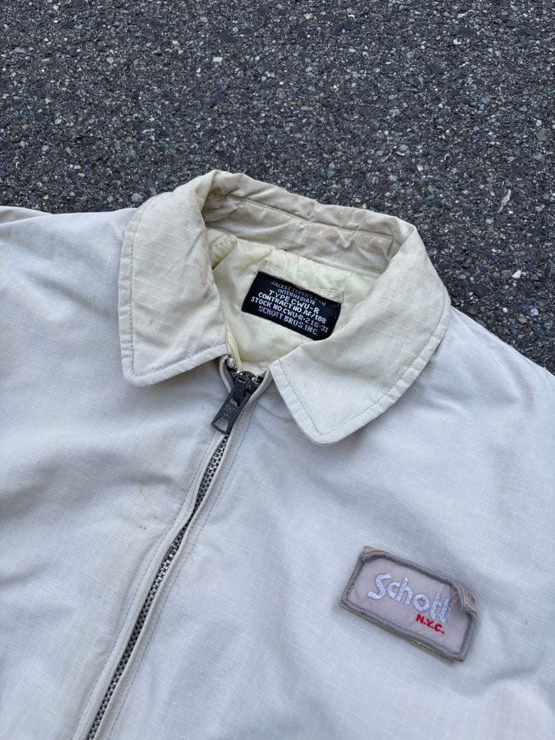 こ*ー様 90s Schott CWU-R フライトジャケット ma-1 XL