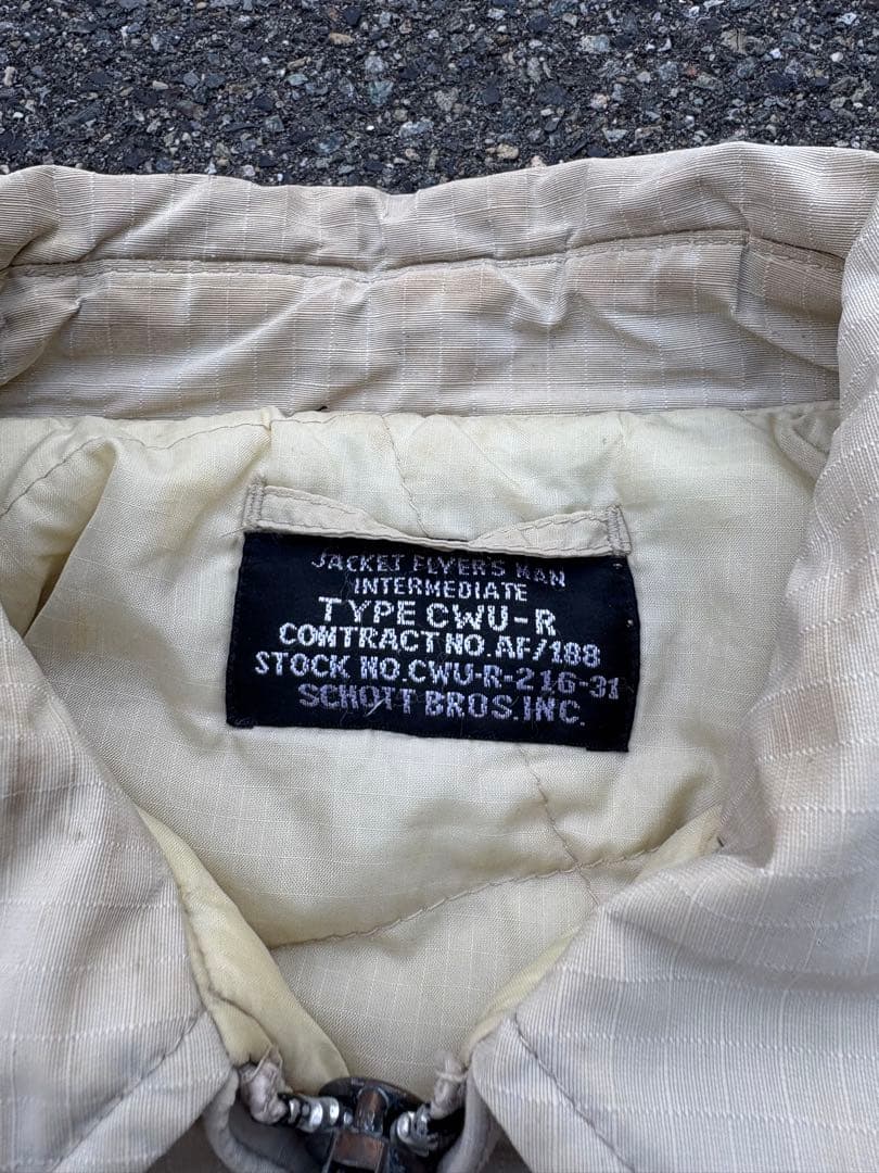 こ*ー様 90s Schott CWU-R フライトジャケット ma-1 XL