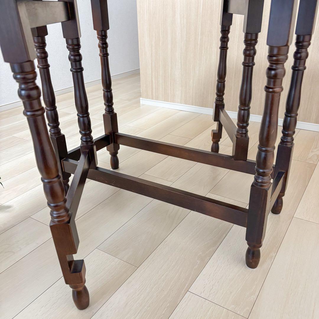 ミッドセンチュリー イギリス製　ゲートレッグテーブル