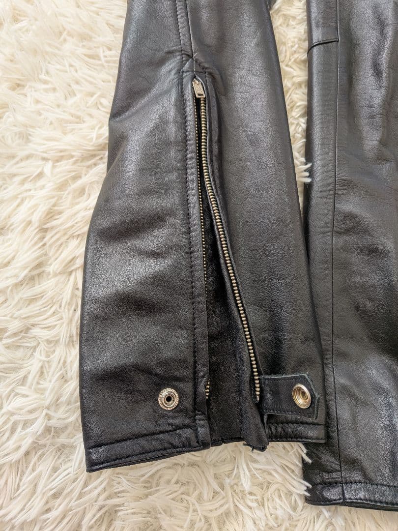 KOMINE excellence バイク レザー パンツ LL ブラック