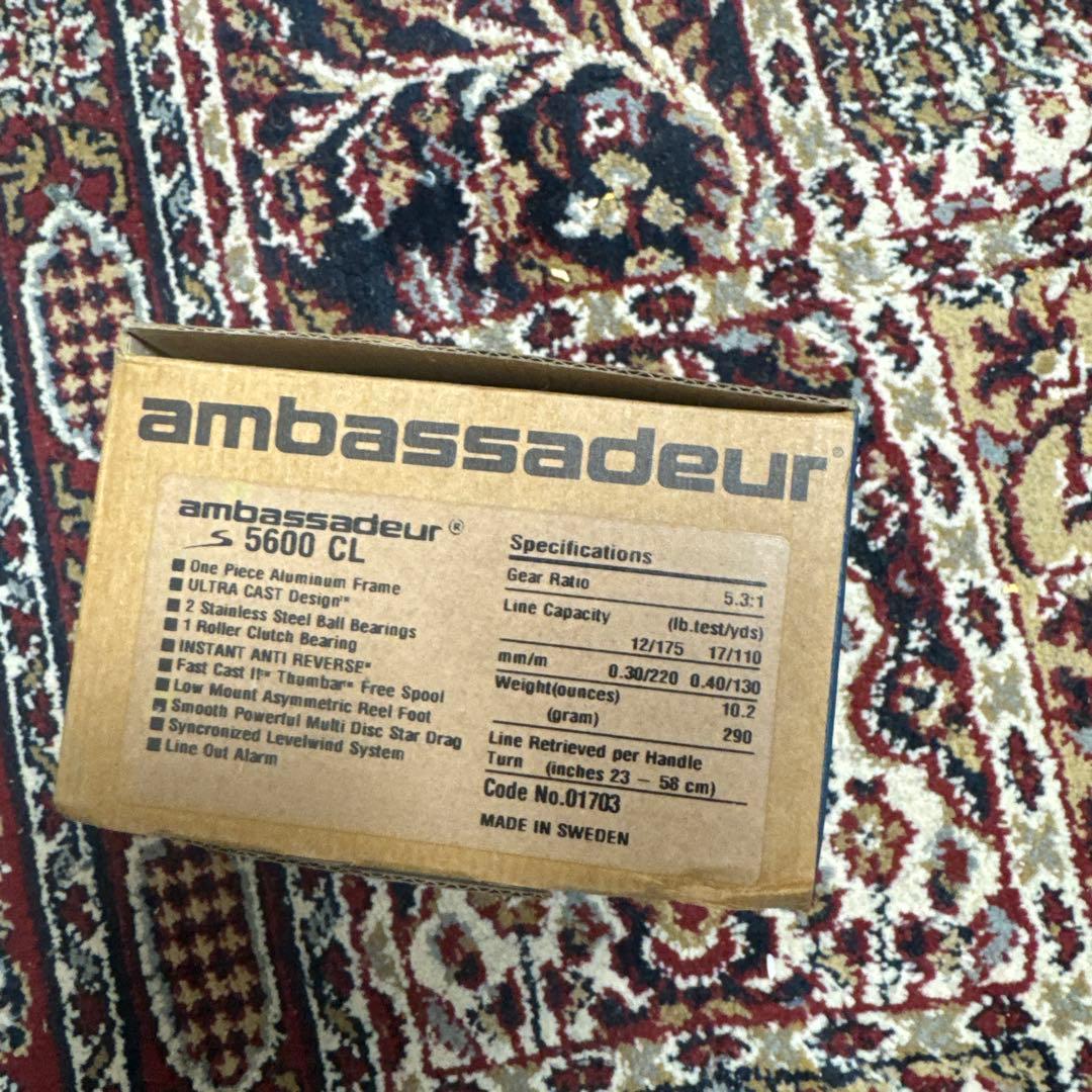 ambassadeur ベイトリール 未使用品