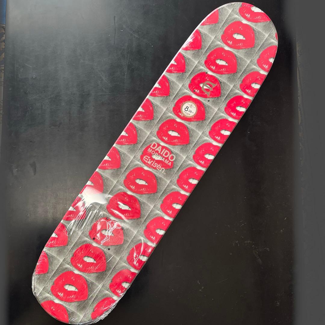 森山大道　エビセンスケートボードデッキ　目隠し女性像　絶版品　アート作品　レア