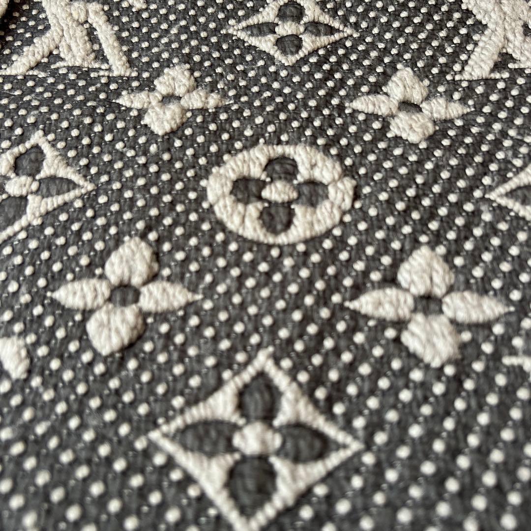 ヴィトン エシャルプ ロゴマニア マフラー 国内正規品