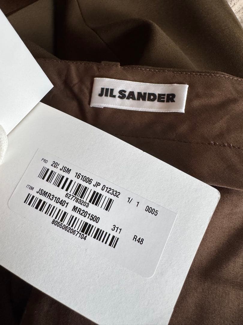 ⚠️最終値下げ/ 新品　JIL SANDER スラックスサイズ48