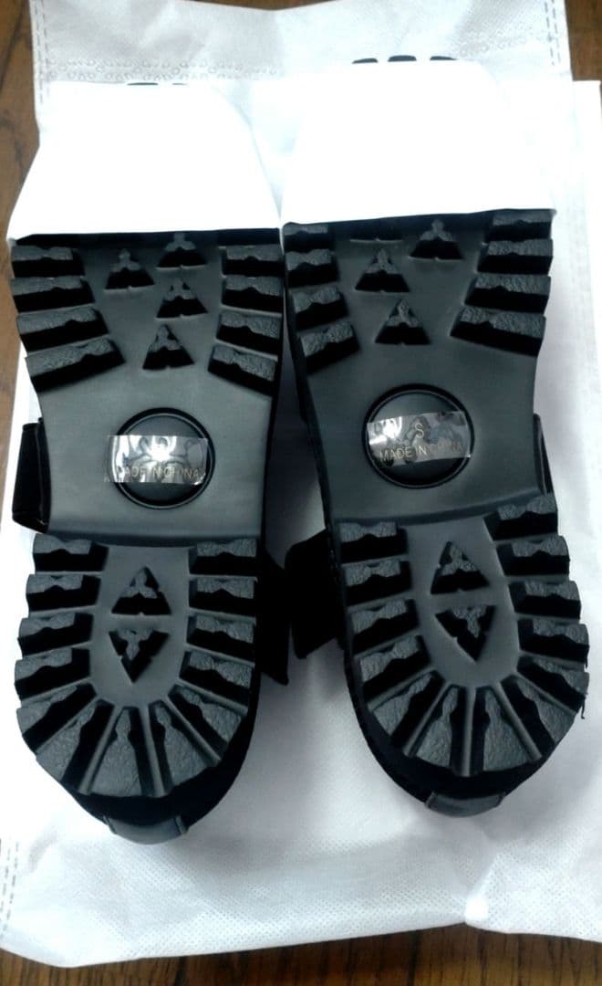 最終価格　ココディール　新品未使用　厚底クロスリボンバレエシューズ　25ss