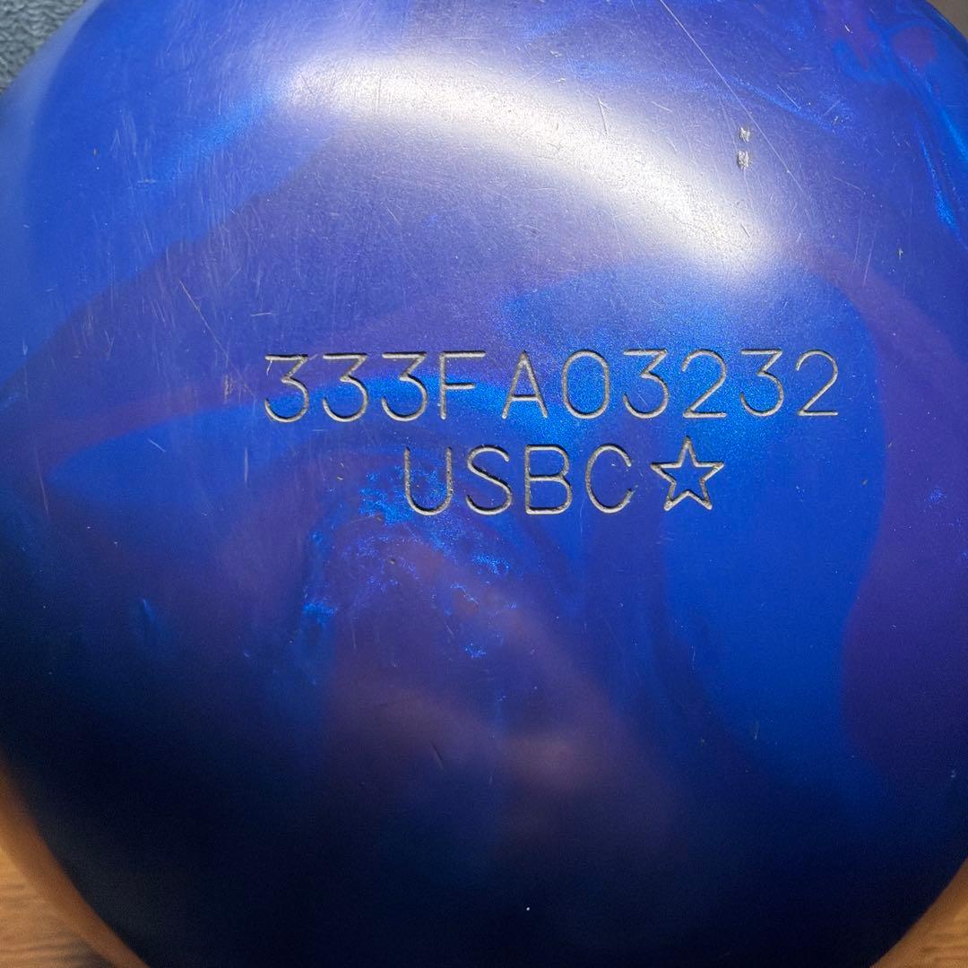 ナノデスアキュドライブ4　ボウリングボール　15ポンド