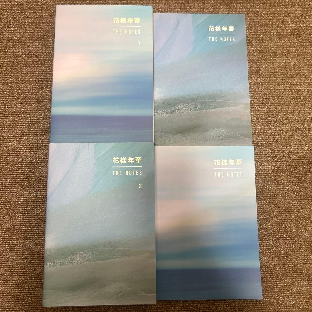 BTS 花様年華　The notes 日本語版　1.2セット