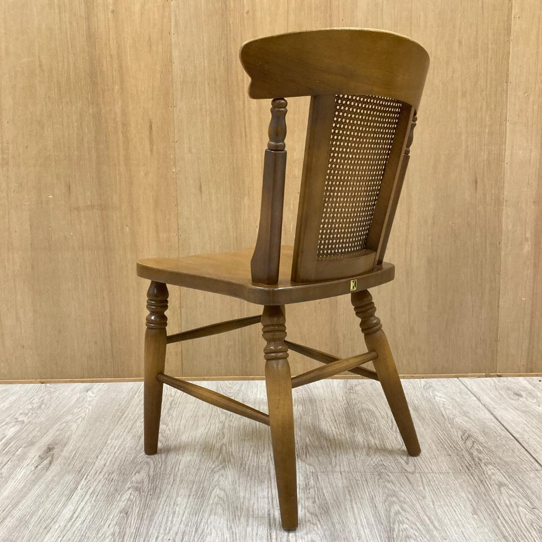 【飛騨産業】キツツキ　ダイニングチェア　椅子　木製　A