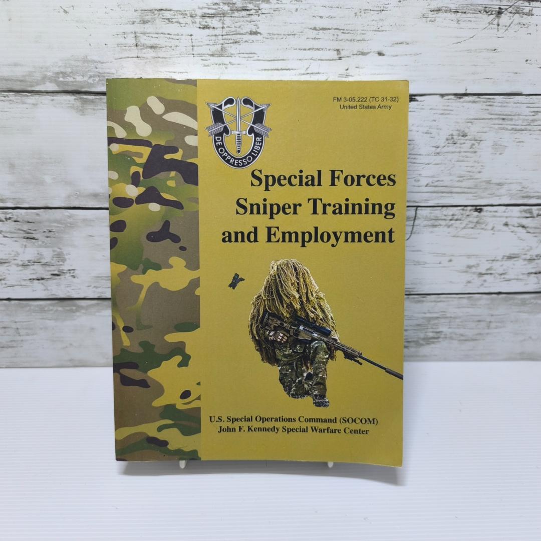 洋書 Special Forces Sniper Training and Emplo