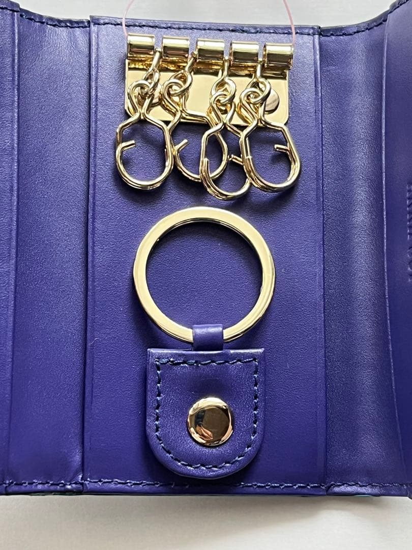 新品アナスイANNA SUI ヘブンスター キーケース ターコイズ未使用