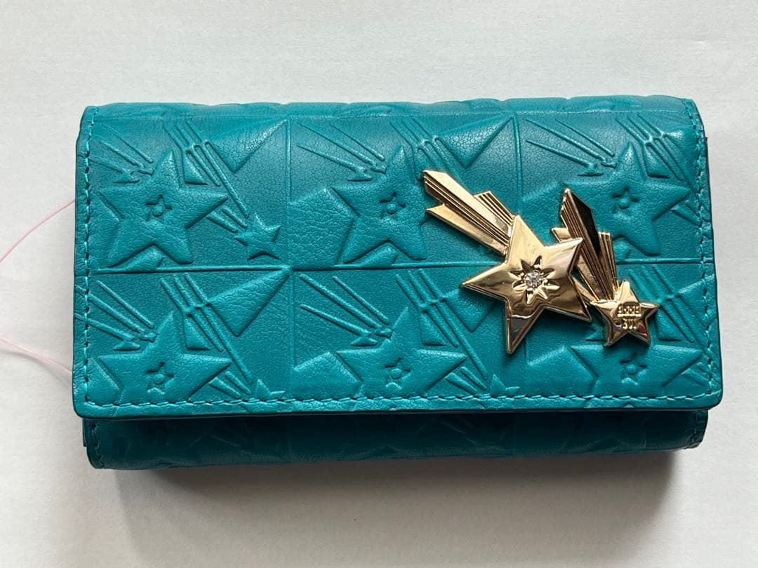 新品アナスイANNA SUI ヘブンスター キーケース ターコイズ未使用