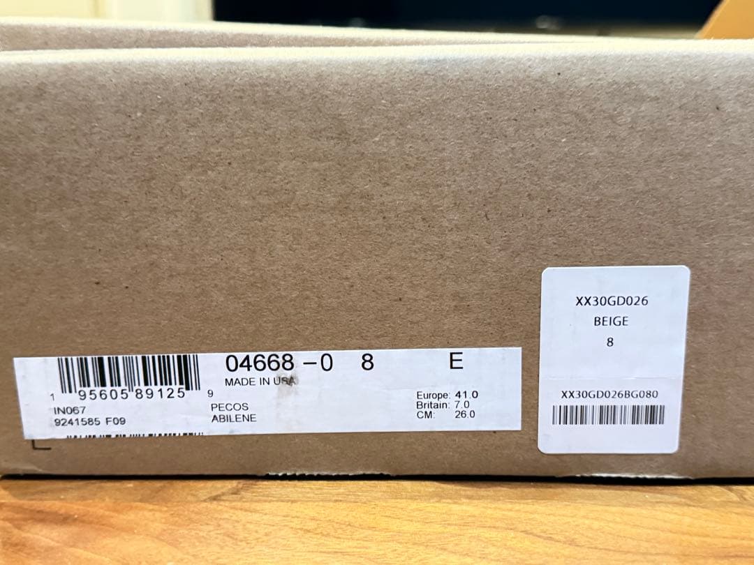 【新品　US8E 】HUMAN MADE x RED WING Pecos