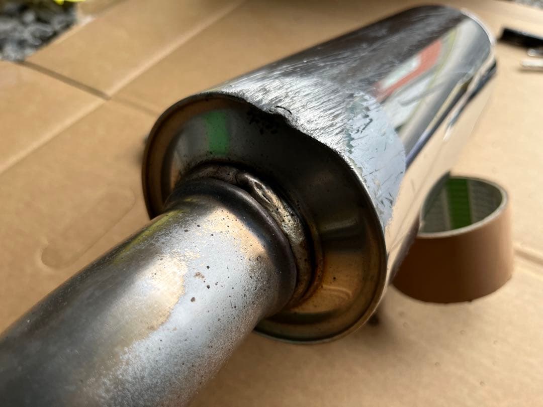 O2edi. ステンレスシングル出しマフラー、柿本‼️