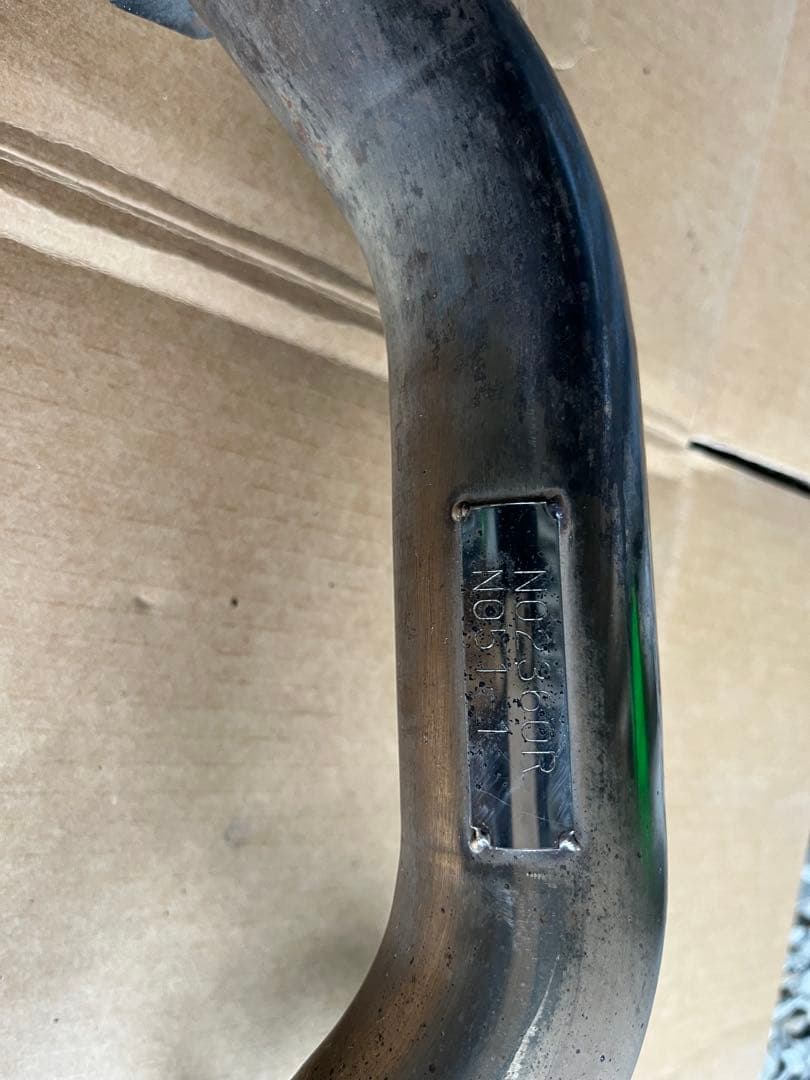 O2edi. ステンレスシングル出しマフラー、柿本‼️