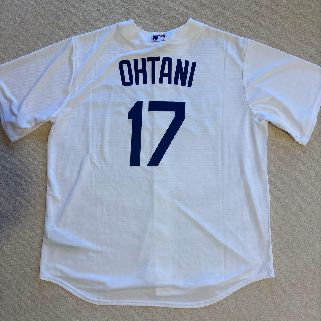 Nike Dodgers OHTANI 17 ユニフォーム XL 帽子付き！★★