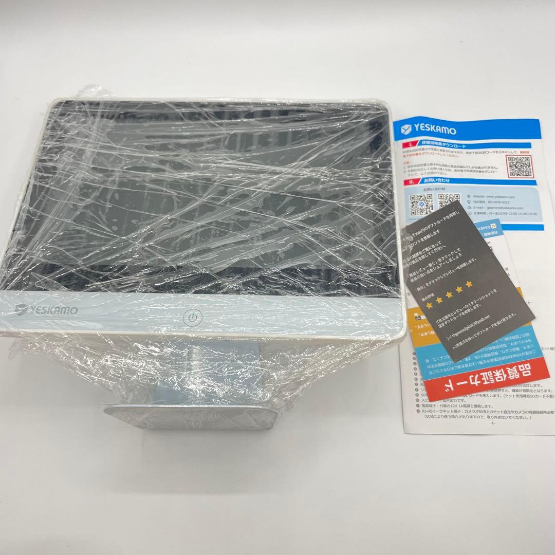 未使用品 YESKAMO 12inch IPS防犯モニター TJ12-10804