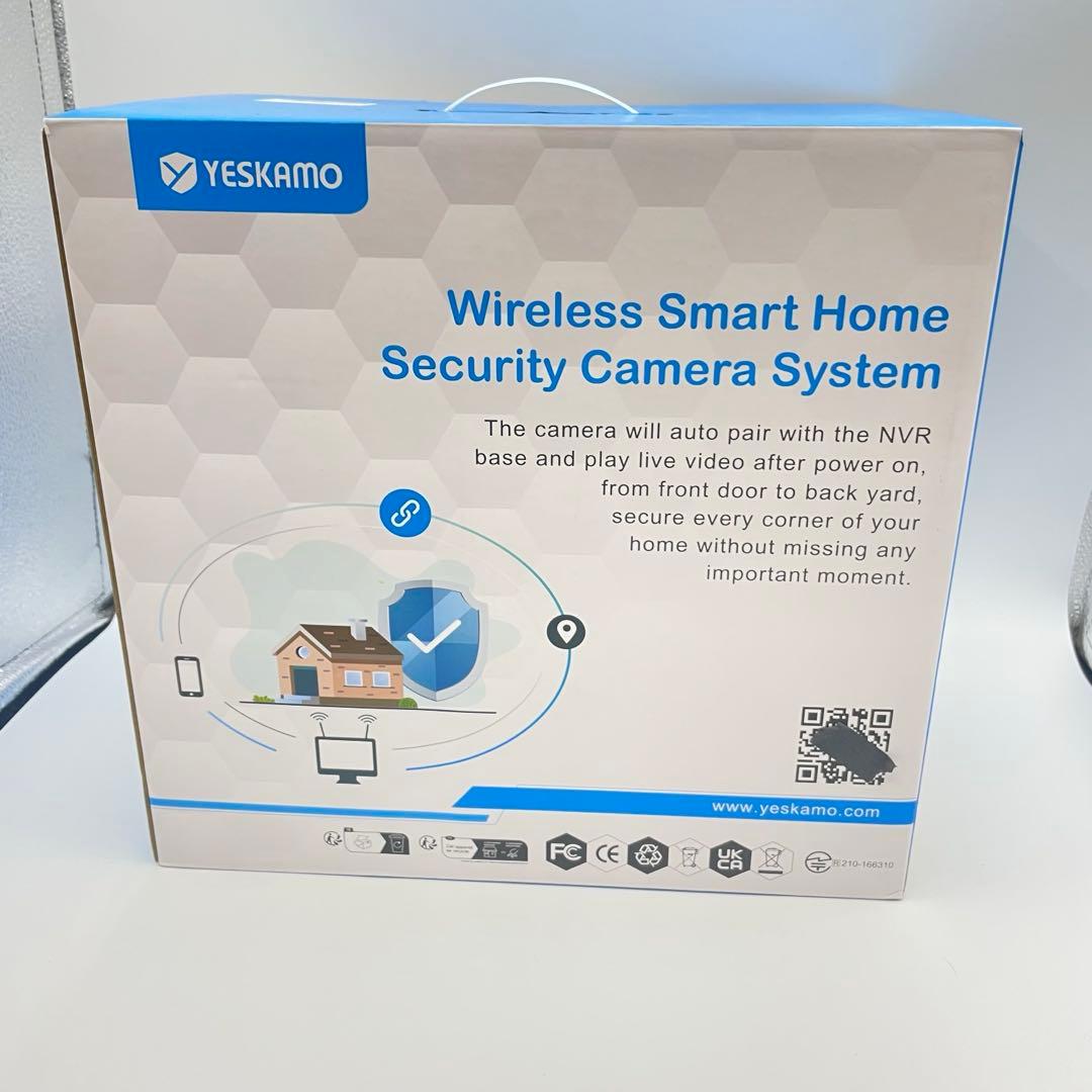 未使用品 YESKAMO 12inch IPS防犯モニター TJ12-10804