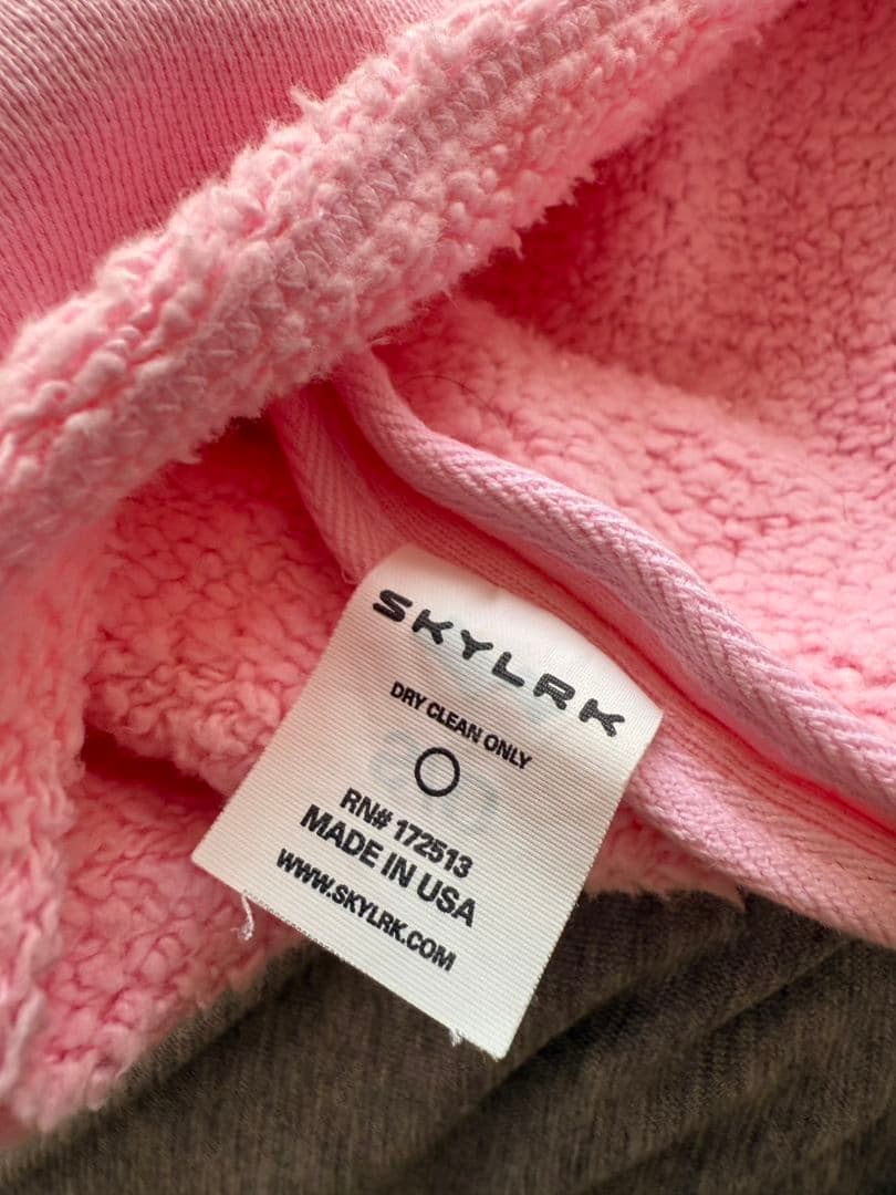 skylrk スカイラーク ジャスティンビーバー ニット帽 ビーニー ピンク