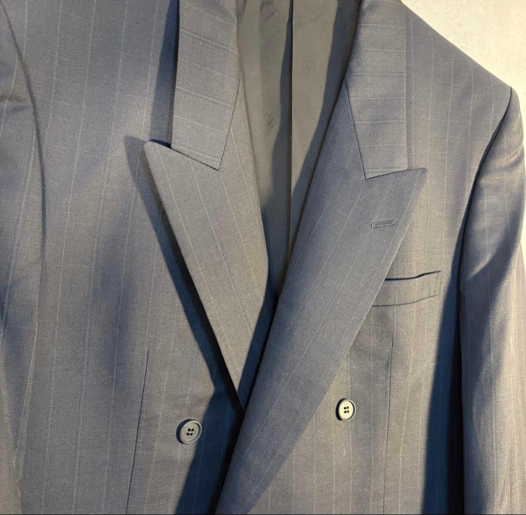 Christian Dior セットアップ　ダブル　ダークグレー