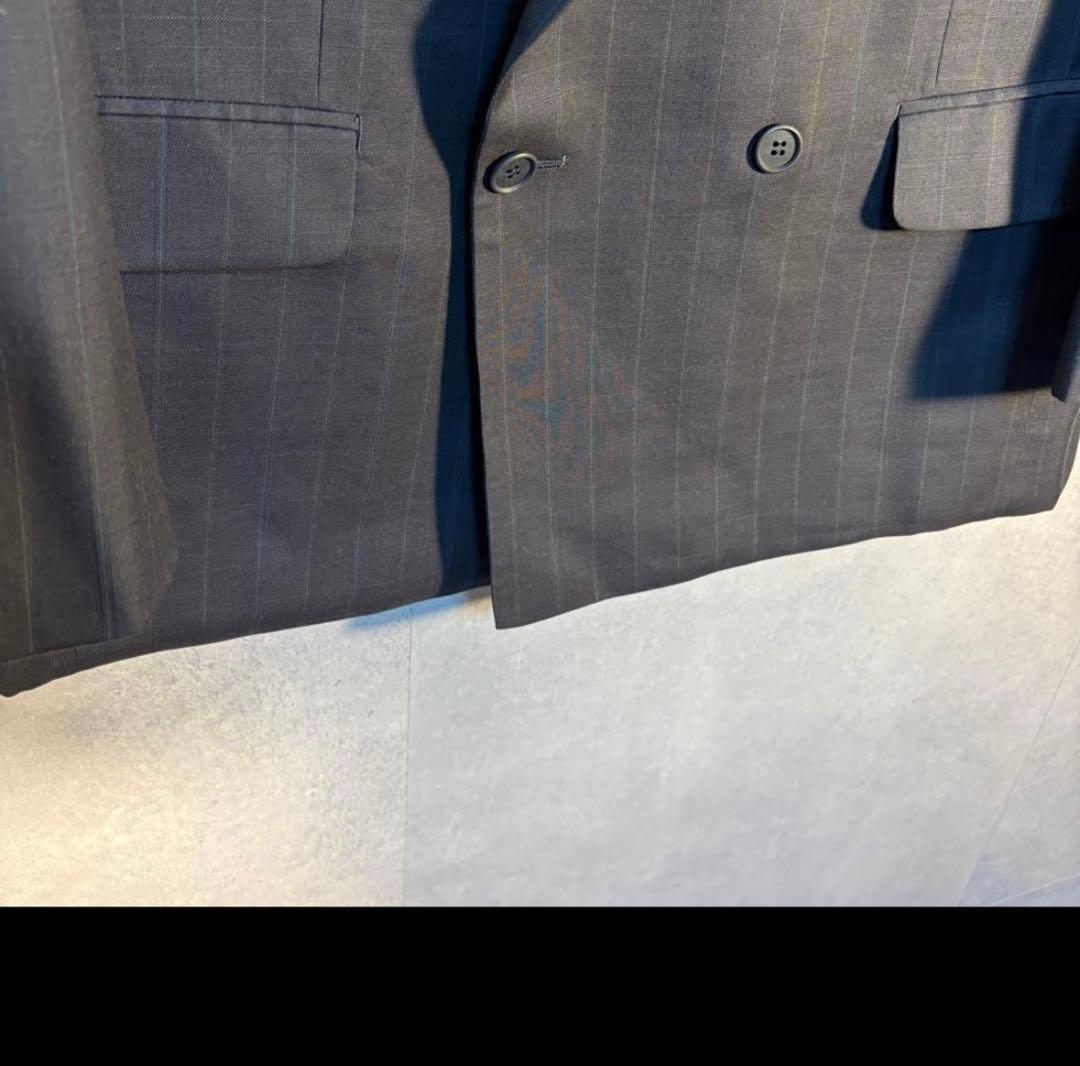 Christian Dior セットアップ　ダブル　ダークグレー