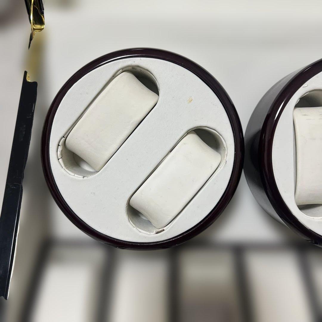 【動作確認済み】高級感 ワインディングマシーン ウォッチワインダー 木製