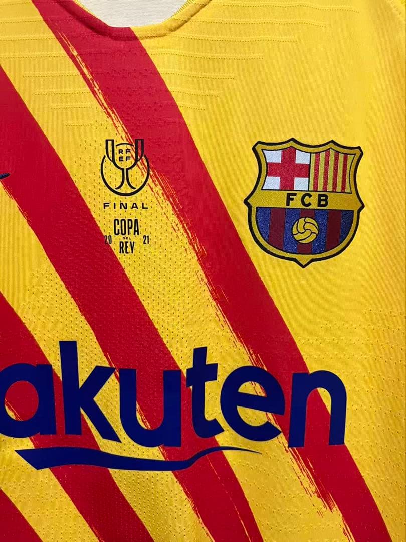 選手支給バルセロナ メッシ 20/21 Copa final ユニフォーム