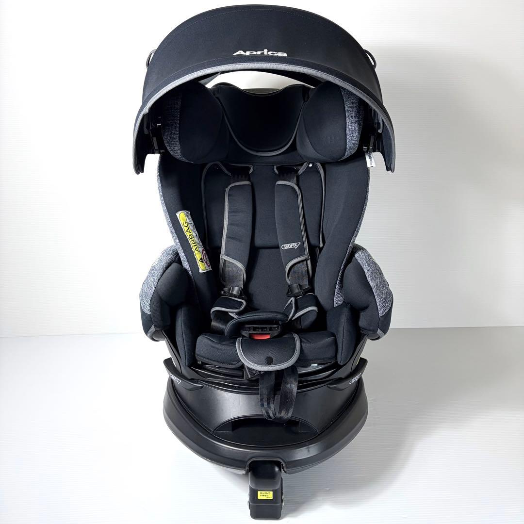 極美品 Aprica アップリカ フロディア グロウ isofix ブラック 黒