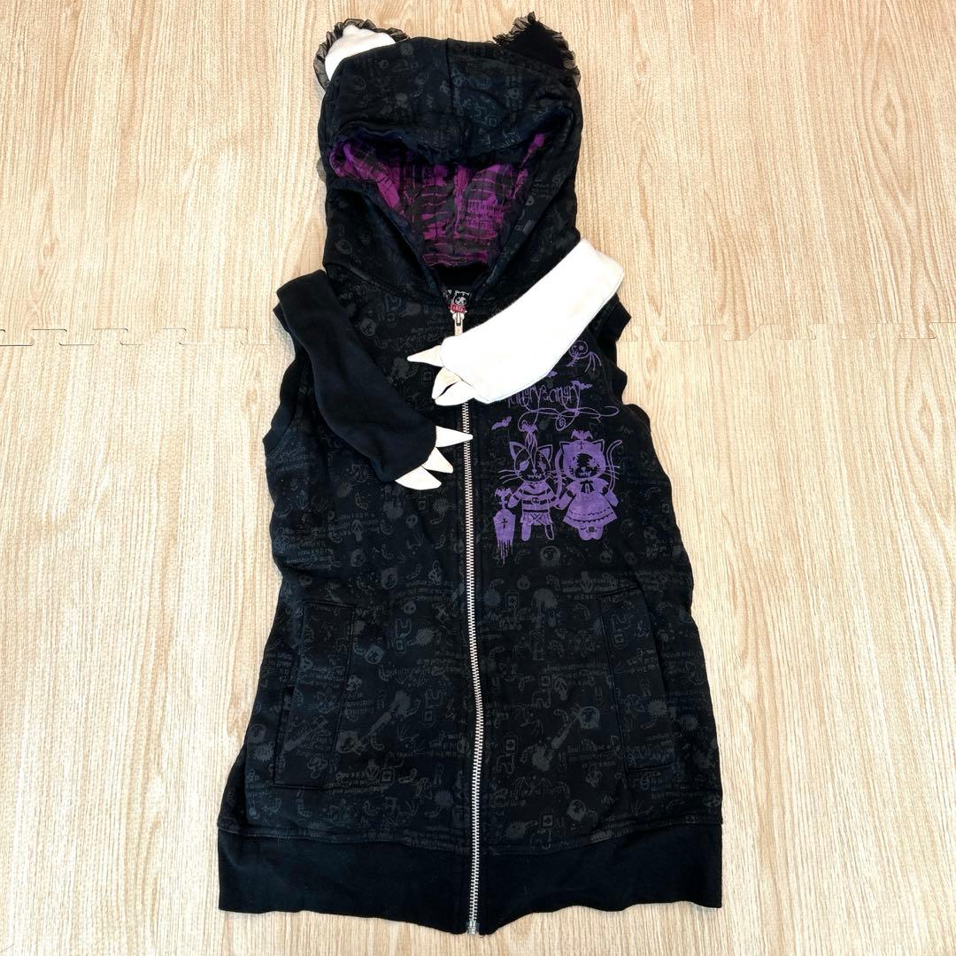 公*o様 h.NAOTO HANGRY&ANGRY ぬいぐるみ付きネコミミパーカ