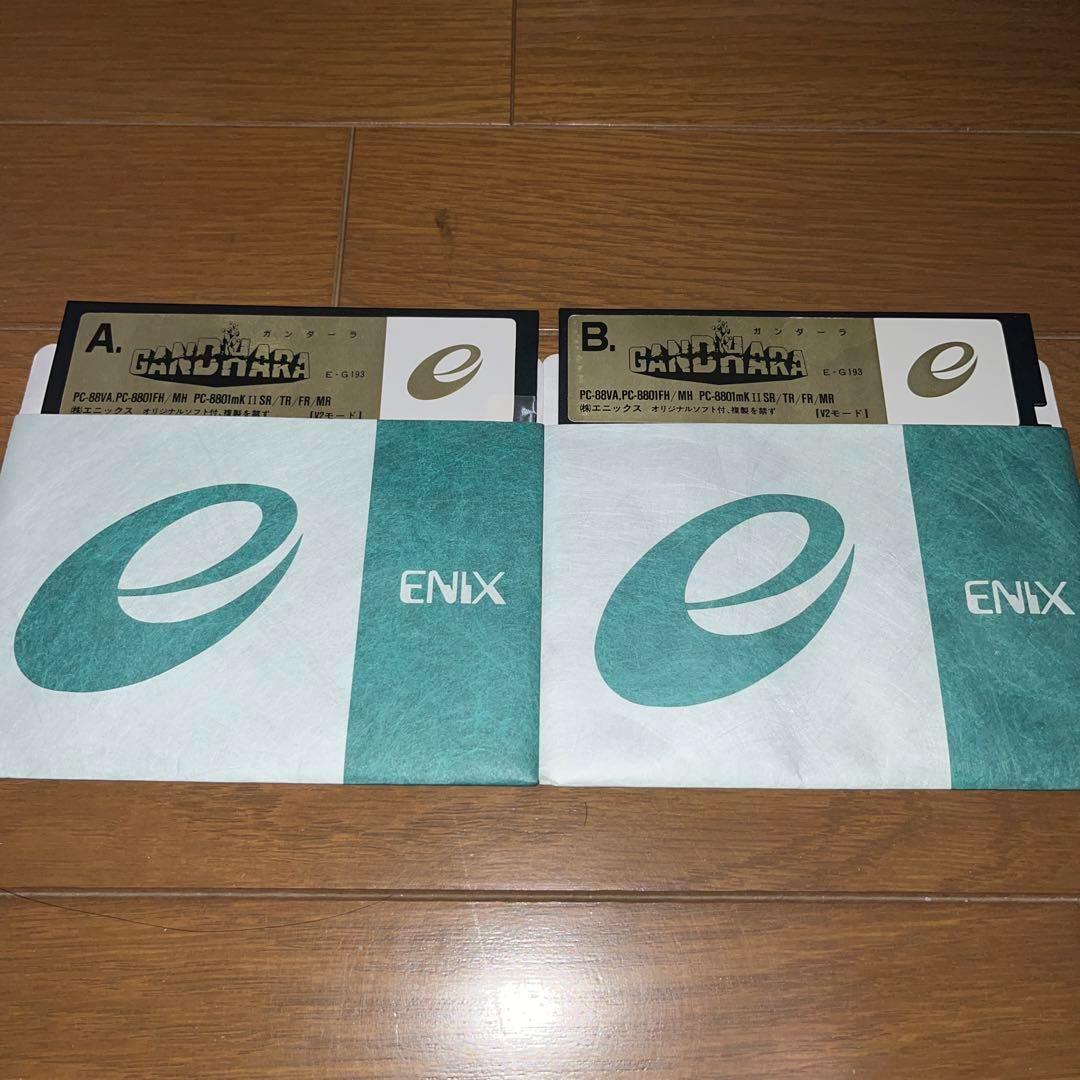 【ハガキ付】　ガンダーラ 仏陀の聖戦　★ PC-8801★　＠