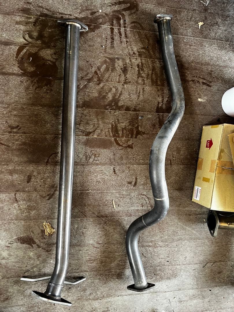 サンラインレーシング中間ストレートマフラー