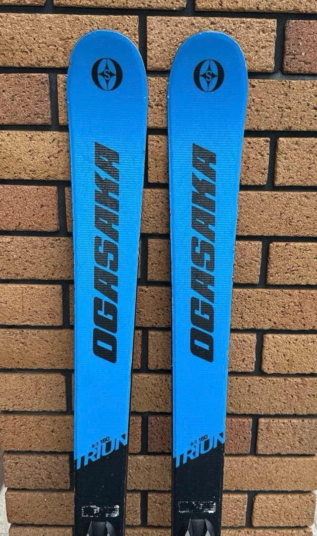 OGASAKA GSスキー板 160cm 青