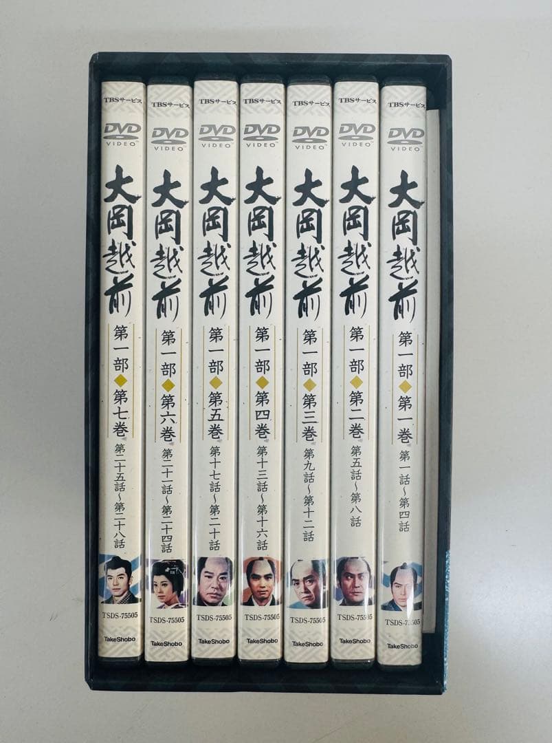 【ほぼ新品】大岡越前 第一部 DVD-BOX〈7枚組〉