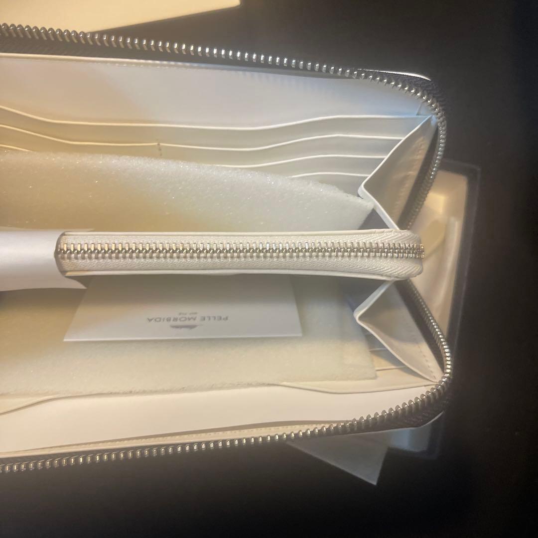 PELLE MORBIDA 財布　ネイビー　新品未使用　箱付き　百貨店購入