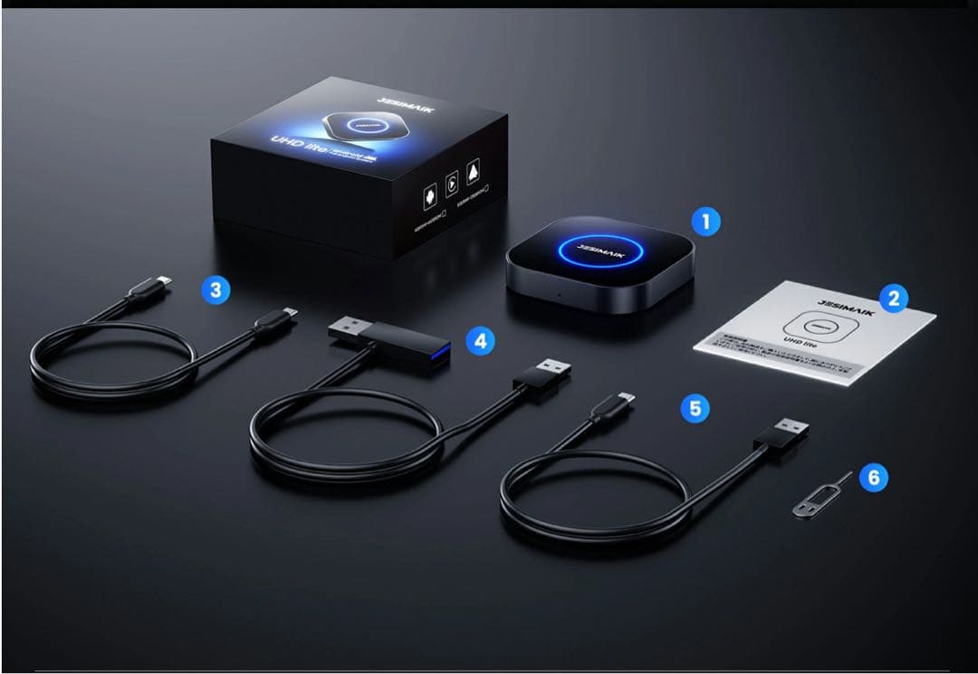 カーオーディオ JESIMAIK CarPlay AI Box Android13 Lite