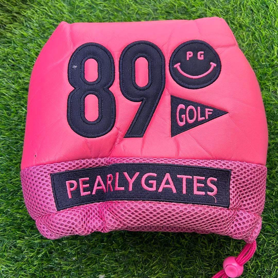 パーリーゲイツ スタンド式　キャディバッグ ピンク　ヘッドカバー付き　ゴルフ