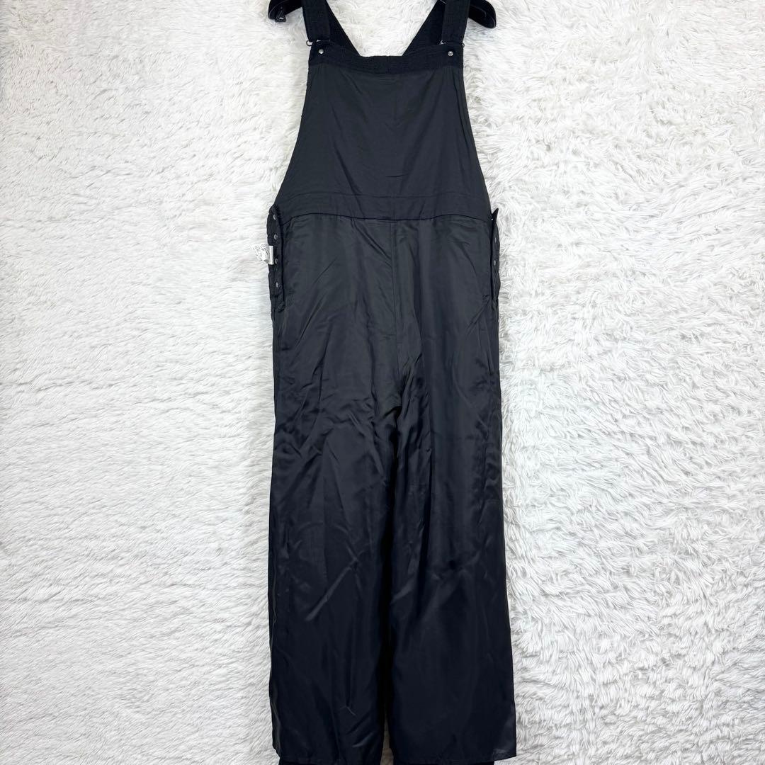 【美品】フレームワーク 20th ツイード オーバーオール ブラック 38 M