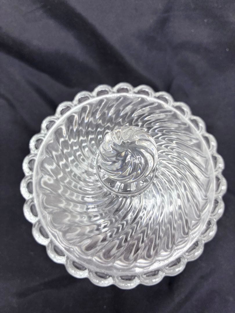 M*u様 Baccarat オールドバカラ シュガー ボンボニエール キャンディ