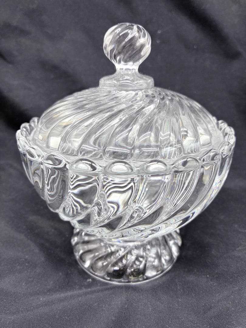 M*u様 Baccarat オールドバカラ シュガー ボンボニエール キャンディ