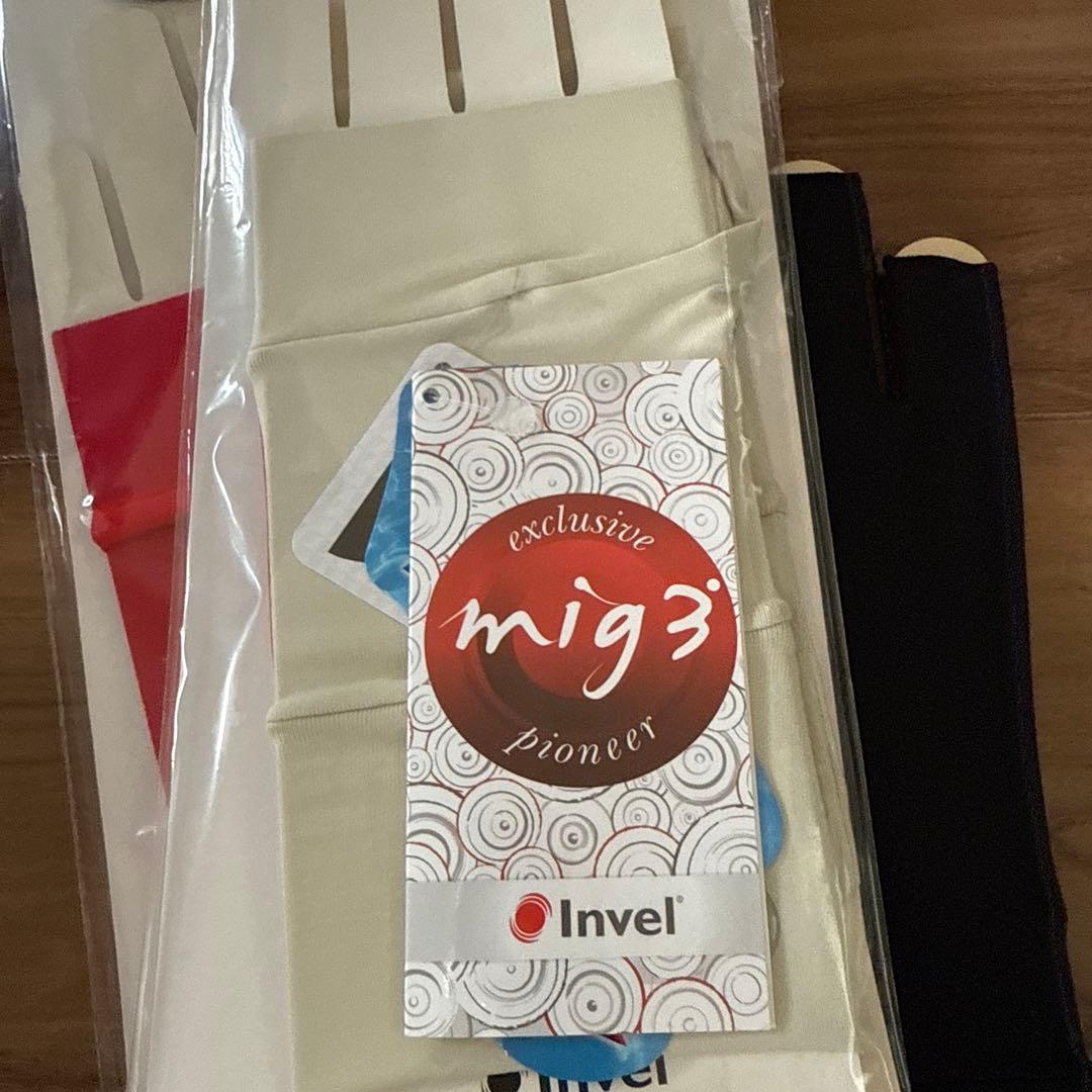 Invel mig3 フィンガーレス手袋 3色セット